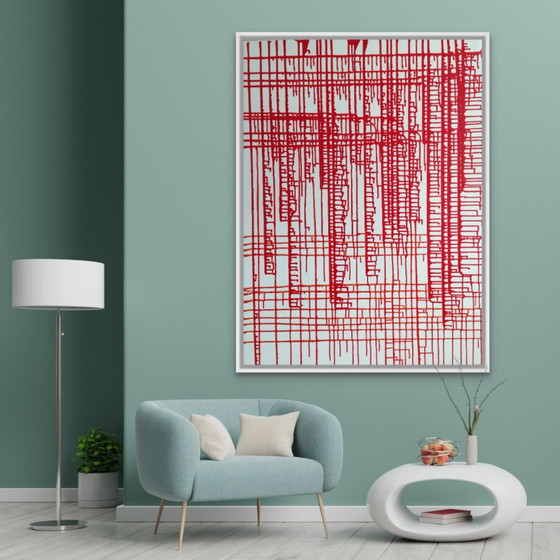 Antadze Abstract Composition XXL – Paintings & Drawings, Canvas (photo 5 of 14)