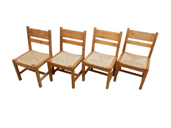 Image 1 of Set of 4 Danish chairs by Tage Poulsen