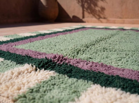 Image 1 of Marokkaans Berber tapijt, gedecoreerd, 200 cm x 300 cm