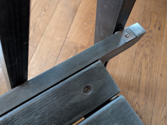 Image 1 of Chaise pliante Aldo Jacober Trieste 4x