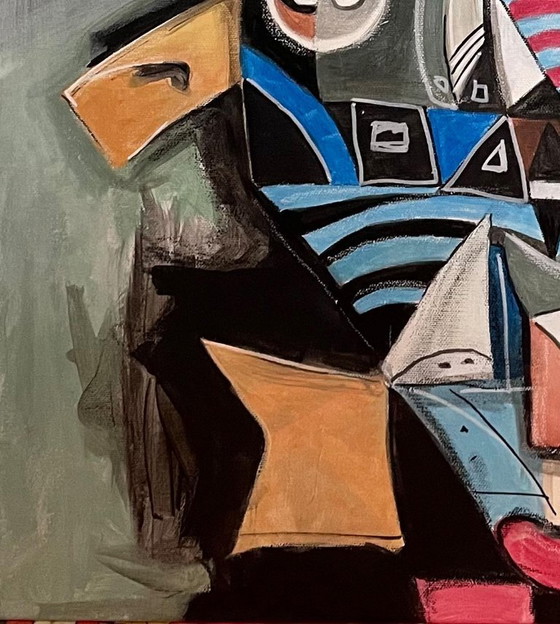 Image 1 of Origineel acrylschilderij van Don Kosta - zevende dimensie