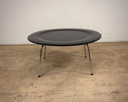 CTM Coffee Table in Black Ash Wood by Charles and Ray Eames for Vitra, 2000s
