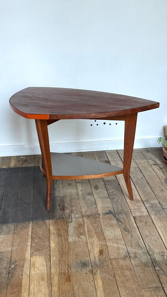 Tripod Coffee Table, 1950s/60s – Plastic, Plexiglass (photo 5 of 34)
