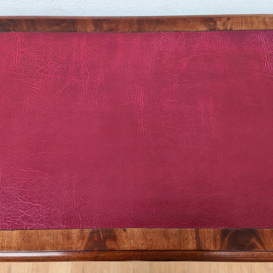 Image 1 of Antiker Schreibtisch, Mahagoni-Schreibtisch, Heimbüro