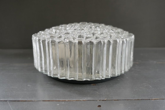 Vintage Helena Tynell Ceiling Lamp 3034 Glashütte Limburg, Lighting, Crystal, Transparent (photo 19 of 19)
