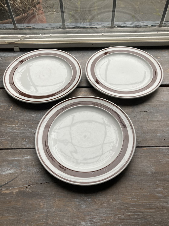 Image 1 of 3 kop en schotel bordjes vintage wolf kamagel