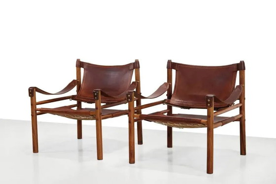 Zwei Arne Norell Sirocco Sessel in Palisander und Leder – Leather, Mid Century Modern (photo 7 of 7)