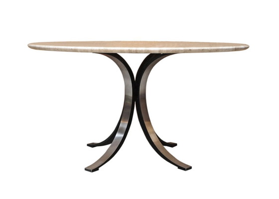 Image 1 of Ensemble Salle à Manger, Table Borsani T69 et 4 chaises Michel Charron