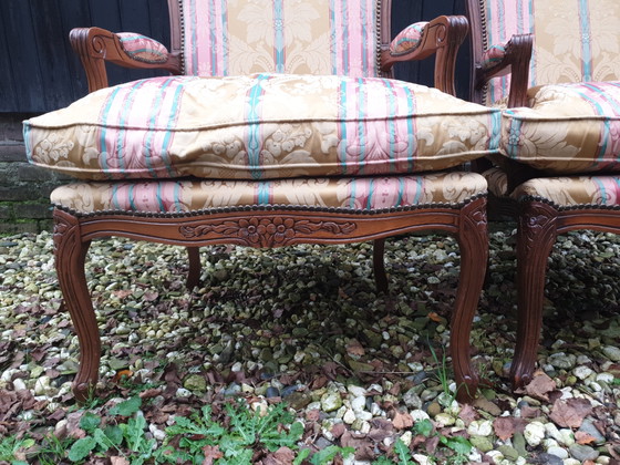 Image 1 of 2 fauteuils baroques Louis