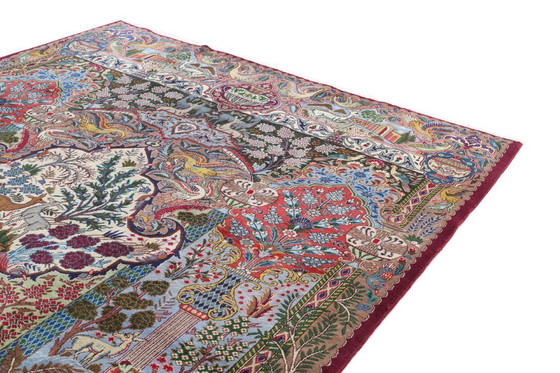 Image 1 of Persian carpet Kashmar 3.50 x 2.50 Oriental carpet fine No. 1050