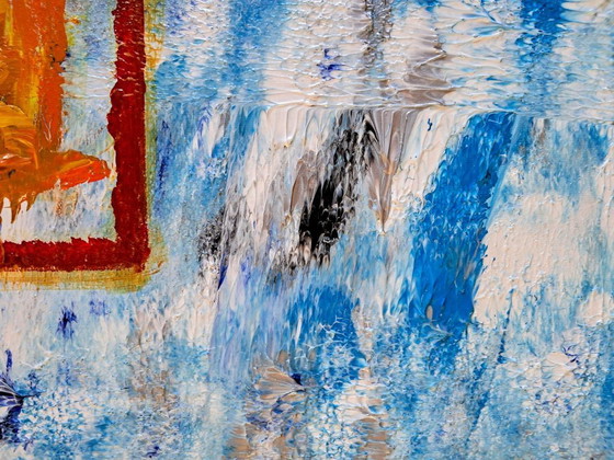 Image 1 of Enzo SAN MARCO - Squares in the infinity - Artist painting