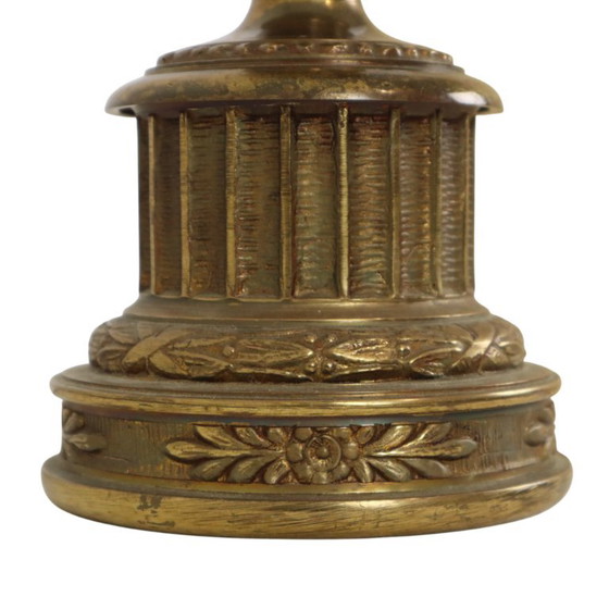 Grande lampe de table en laiton, style Empire français classique, 59 cm – Brass (photo 13 of 18)