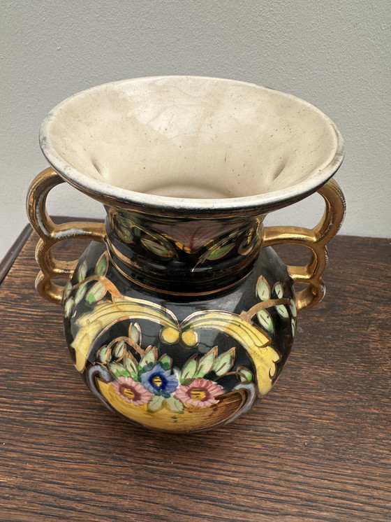 Image 1 of Vaso a sfera Hubert Becquet - vintage