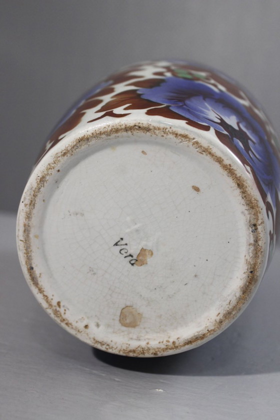 Image 1 of Villeroy & Boch Wallerfangen Saar Basin decorative vase "Vera" Art Deco 1920s