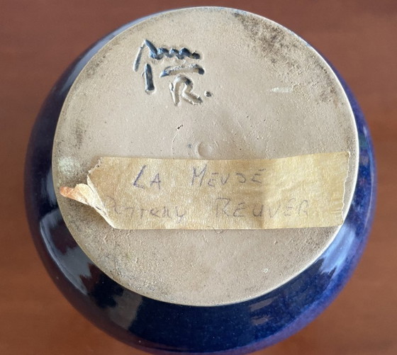 Image 1 of Ceramiche La Meuse Reuver - Vaso in terracotta Blue Studio