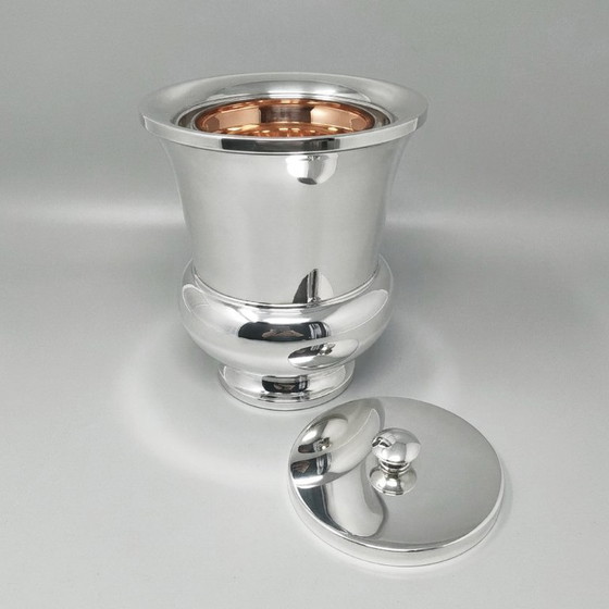 Image 1 of 1960s Mid-Century Modern Ice Bucket by Aldo Tura for Macabo. Made in Italy