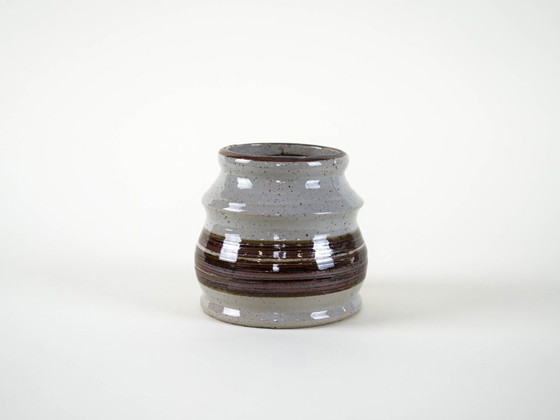 Image 1 of Grey Ceramic Vase, Danish Design, 1960s, Made in Denmark