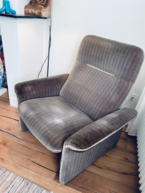 De Sede Adjustable recliner chair – Textile (photo 3 of 7)