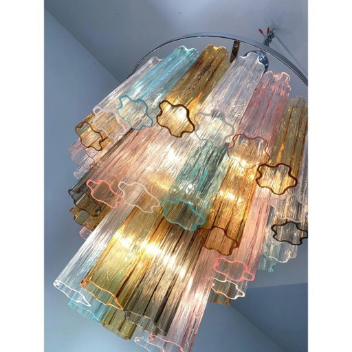 Lampadario Tronchi di Lusso in Vetro di Murano – Design Stile Venini