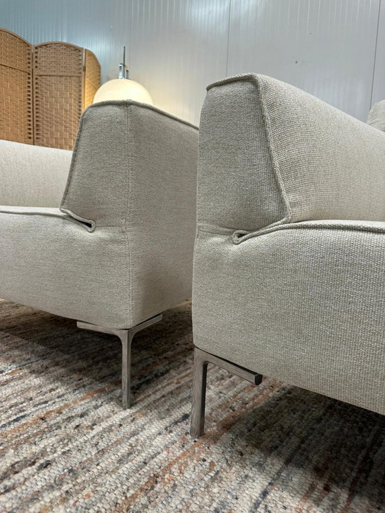 Image 1 of 2x Design on Stock Bloq Sessel ecru