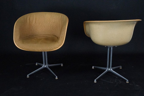 Image 1 of Conjunto de 4 sillones La Fonda de Charles Eames para Herman Miller. EE. UU., década de 1960.