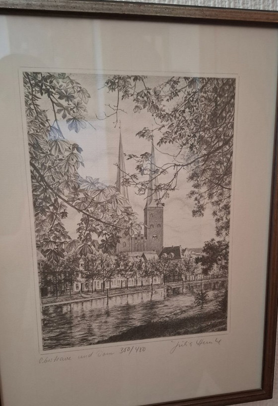 Lübecker Impressionen, Bleistiftzeichnungen – Kunst, Paper (photo 5 of 8)