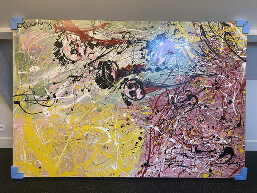 Peinture Jean Koumy - Mouvement Cobra