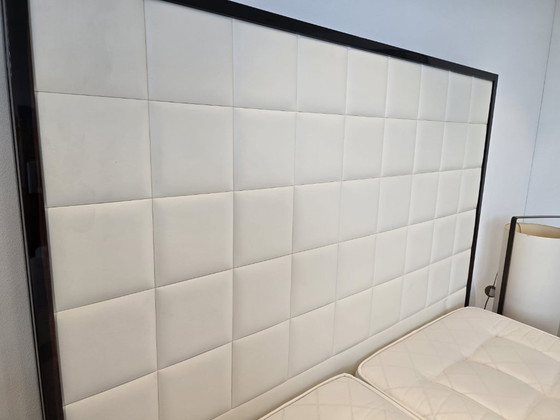 Treca Doppelbett, Doppelbetten, Leder, Stoff, Creme (Foto 5 von 6)