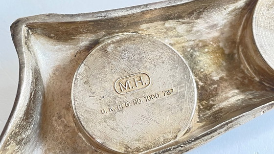 Image 1 of Service M.H. SEL POIVRE Metal Argenté VINTAGE