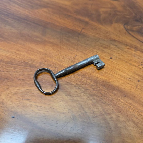 Image 1 of Mesilla de noche estilo Imperio francés de E. Baroni, principios del siglo XIX