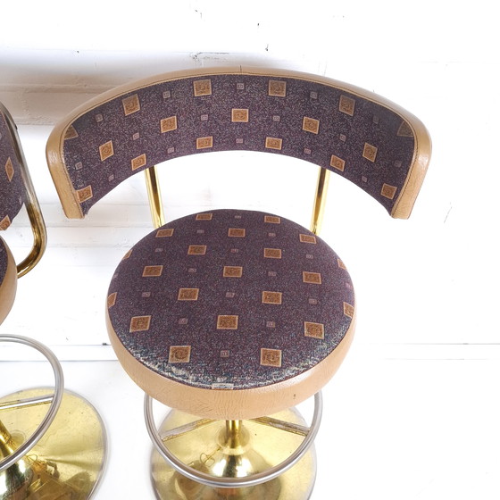 Image 1 of 2x tabouret de bar vintage Börje Johanson