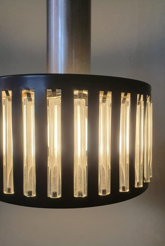 Image 1 of Lampada a sospensione vintage in stile Space Age di Schmahl & Schulz, design tedesco di metà secolo.