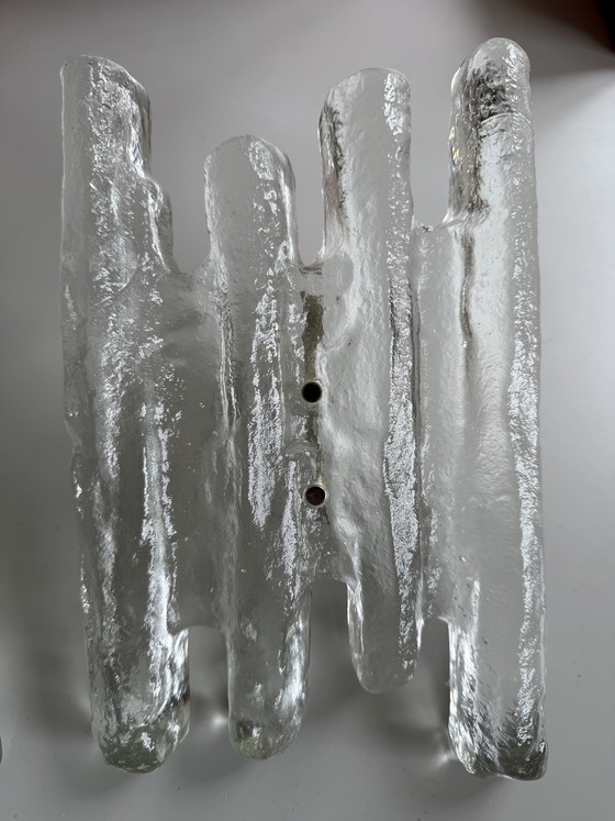 Image 1 of Coppia di lampade da parete Kalmar modello “ice”.