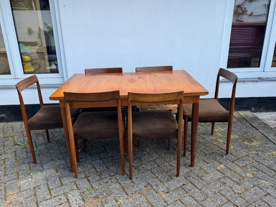 Image 1 of Vintage Lubke Dining Set Ensemble