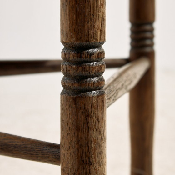 MK11200 Dreibeiniger Eichen Sessel – Wood (photo 10 of 16)