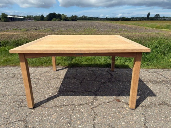 Image 1 of Royal Botania Premium zware teakhouten tuintafel 140x140cm 