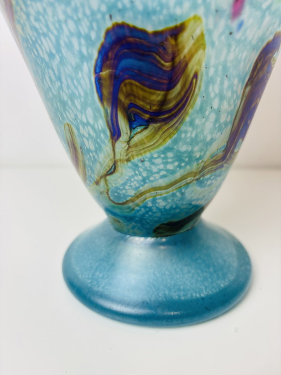 Image 1 of Design Murano style blown table lamp