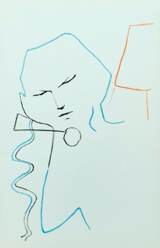 A Touch of Parisian Magic – Three Elegant French Lithographs, 1950-1960 – Lithographs & prints, Paper (photo 3 of 20)