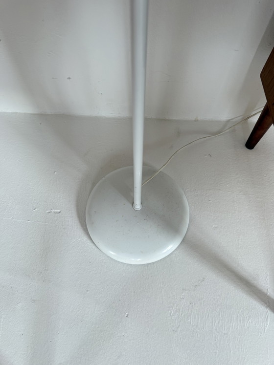 Vintage Deense Mushroomlamp ‘70 – Vloerlampen, Plastic, Metal (photo 6 of 11)