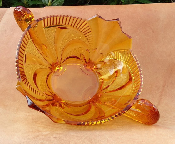 Image 1 of Coupe art déco, original art nouveau, coupe en verre, coupe à fruits