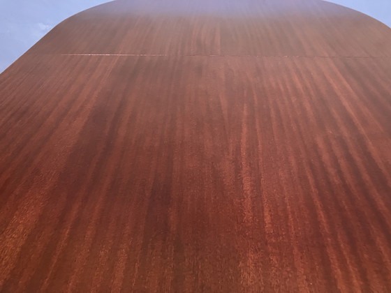 Image 1 of Vintage oval table Seventies