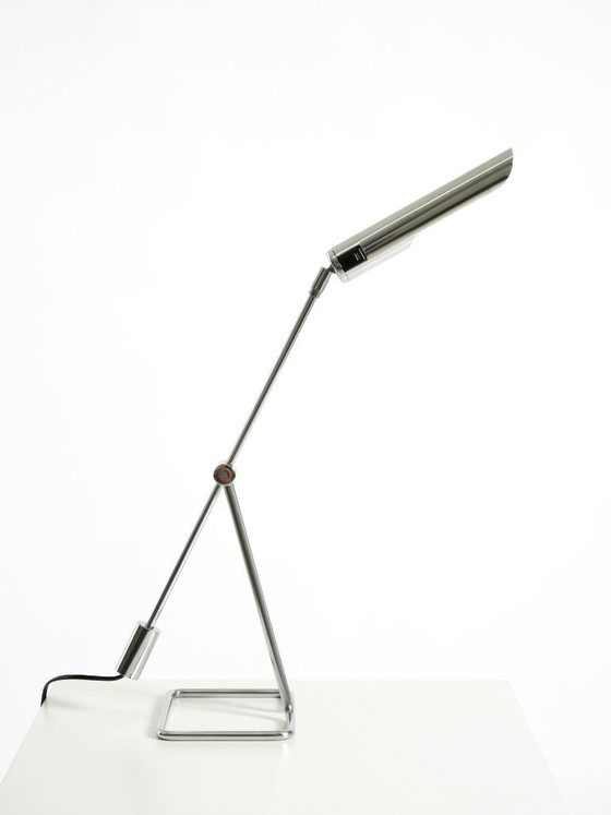 Image 1 of Tischleuchte aus verchromtem Metall aus den 1980er Jahren von Abo Randers für IKEA