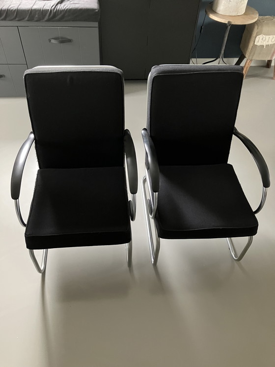 Image 1 of 2 poltrone Gispen tipo 409