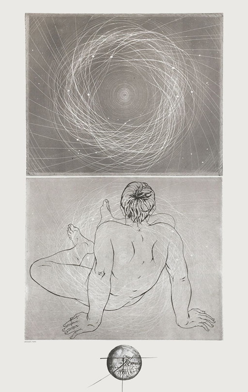Pierre Yves TREMOIS L'homme aux atomes poster 1973
