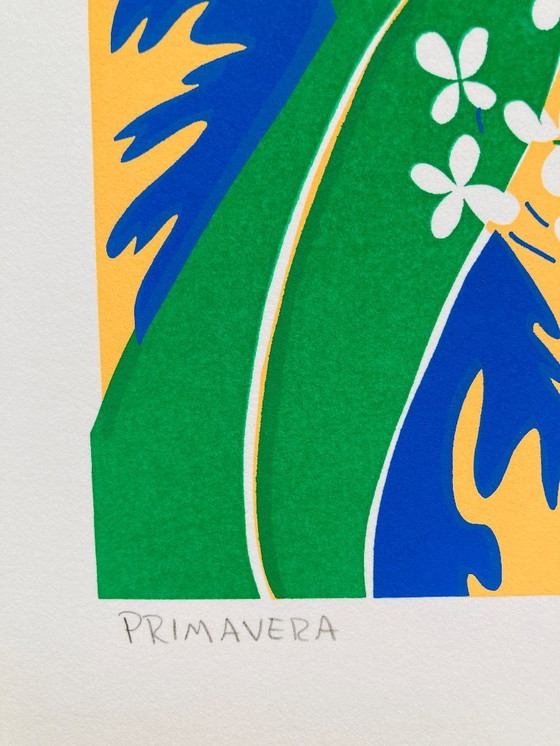 Image 1 of Ann T. Cooper - Primavera - Vintage Silkscreen 1980s