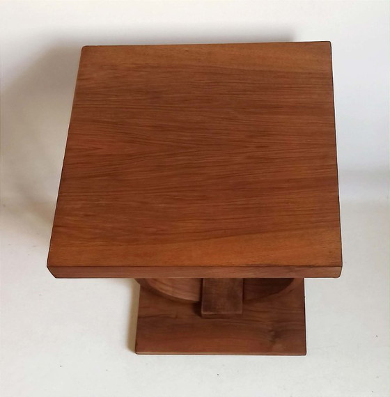 Image 1 of Art Deco side table, 56 cm high