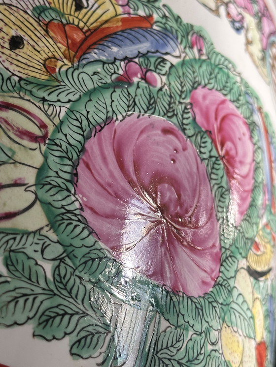 Image 1 of Grote Chinese porseleinen vloervaas