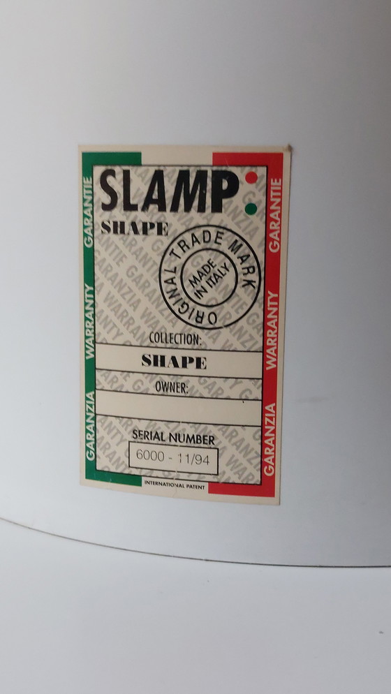 Image 1 of Lampadaire design postmoderne Slamp Samuel Parker Italie Aluminium Plastique