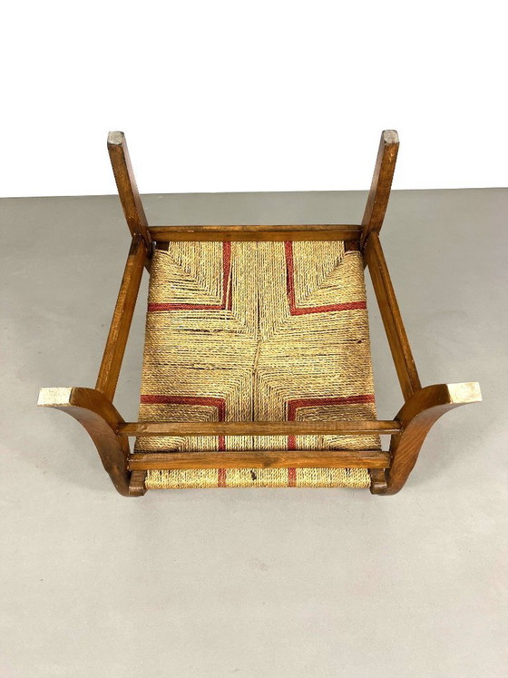 Image 1 of Brutalist Bauhaus armchair by Erich Dieckmann, Germany, 1930s