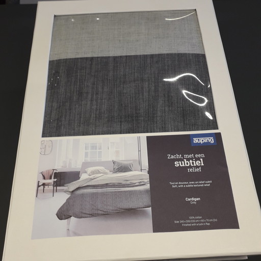 Copripiumino Auping Cardigan Grey - 240x220